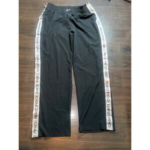 RARE Nike Pro Tear Away Pants women Bv3350 010 Size xl